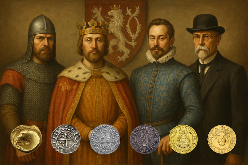 Historie mincí na českém území